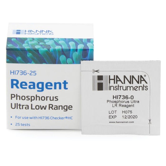 Hanna Checker Phosphorus Ultra Low Range Reagent 25 Tests HI736-25