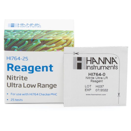 Hanna Checker Ultra Low Range Nitrite Reagents 25 Tests HI764-25