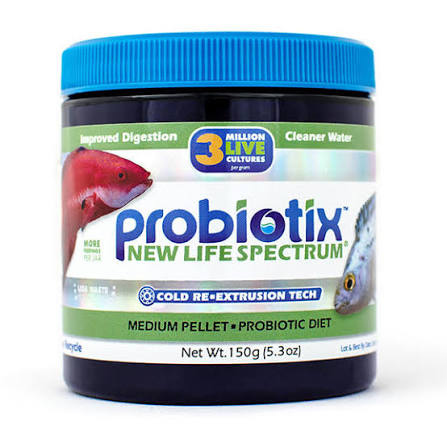 New Life Spectrum Probiotix Nourriture pour poissons Granulés de taille moyenne 150 g