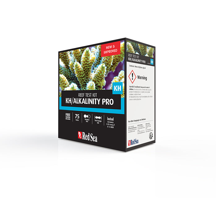Kit de test d'alcalinité Red Sea Pro (75 tests)