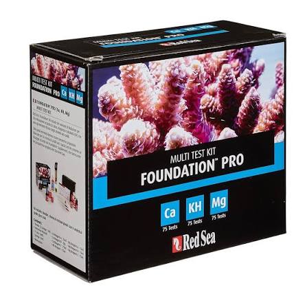 Red Sea Reef Foundation Pro Multi Test Kit (Ca, Alk, Mg)