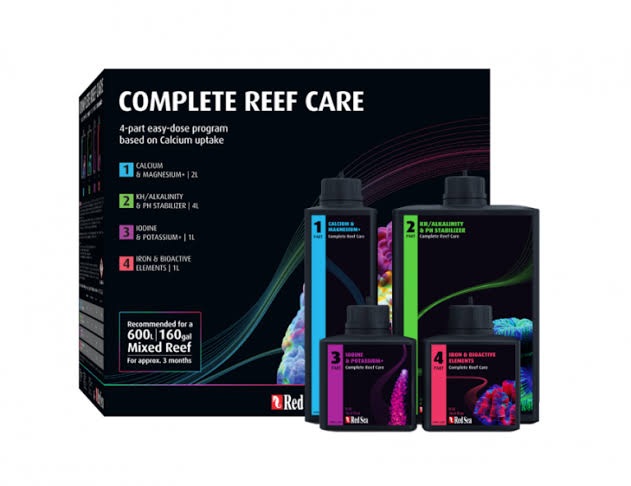 Red Sea Complete Reef Care - 4 Part Easy-Dose Program